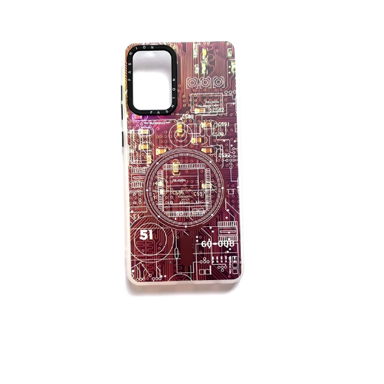 تصویر  گارد هولگرام طرح برد مخصوص گوشی سامسونگ A73 5G – محافظت ویژه با افکت تغییر رنگ جذاب