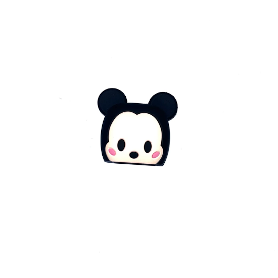 تصویر  محافظ شارژ و کابل 25 وات سلیکونی طرح میکی موس برای گوشی سامسونگ