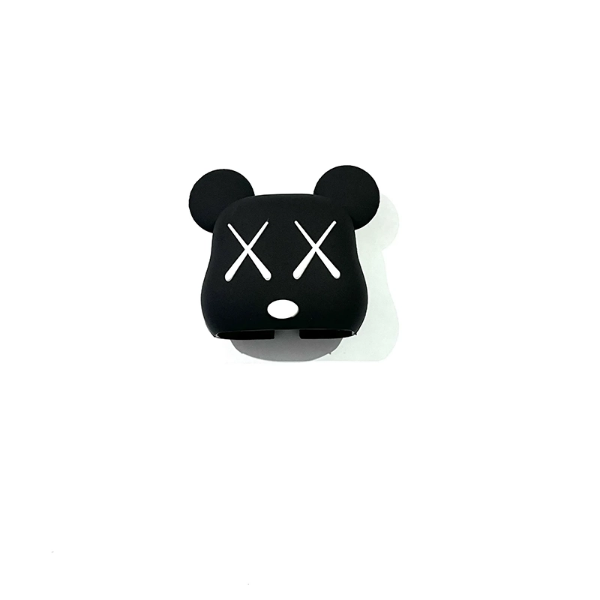 تصویر  محافظ شارژ و کابل 25 وات سلیکونی طرح موش برای گوشی سامسونگ