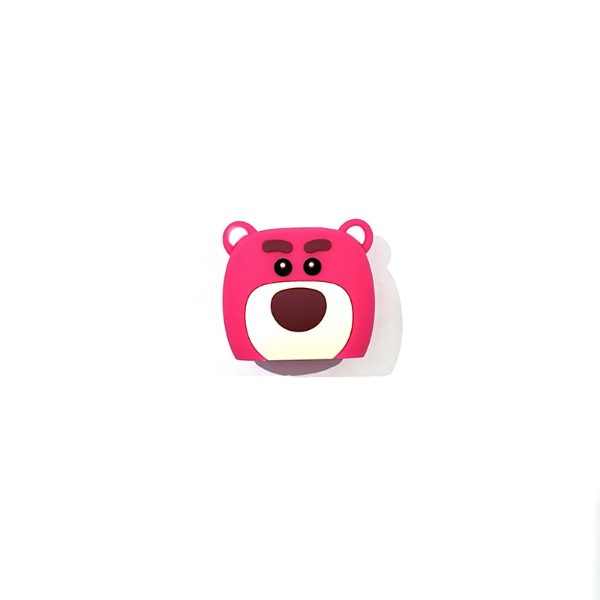 تصویر  محافظ شارژ و کابل 25 وات سلیکونی طرح خرس لوتسو برای گوشی سامسونگ