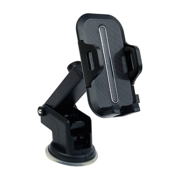 تصویر  پایه نگهدارنده گوشی موبایل لیزدیزاین مدل LCH500 – نصب روی داشبورد و شیشه