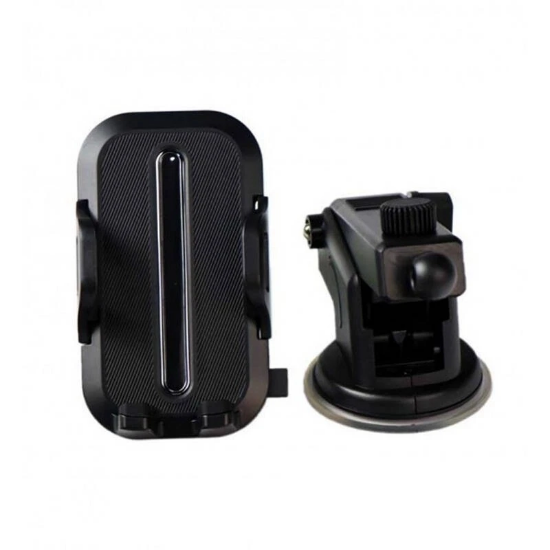 تصویر  پایه نگهدارنده گوشی موبایل لیزدیزاین مدل LCH500 – نصب روی داشبورد و شیشه