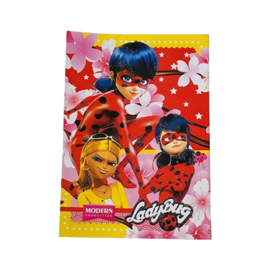 تصویر  دفتر مشق ۵۰ برگ ته‌چسب مدرن | برگه سفید با کیفیت