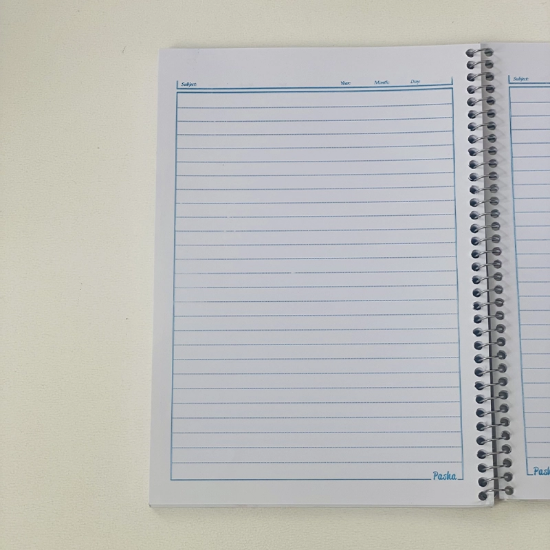 تصویر  دفتر مشق سیمی 80 برگ برند پاشا