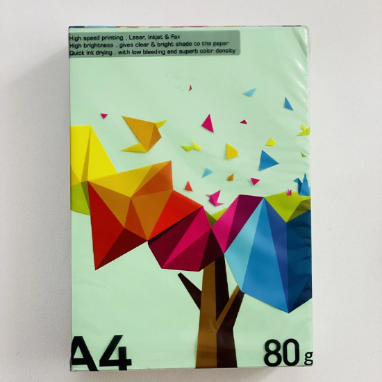 تصویر  برگه A5 رنگی