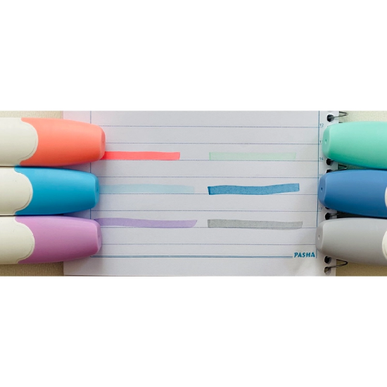 تصویر  هایلایتر پاستلی برند زوما مدل Good بصورت عددی