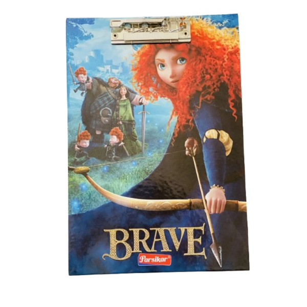 تصویر  تخته شاسی پارسیکار سایز A4 طرح دختر شجاع