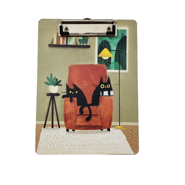 تصویر  تخته شاسی A5 برند سویل طرح گربه و اتاق