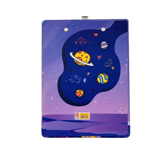 تصویر  تخته شاسی A5 برند سویل طرح گربه کهکشانی