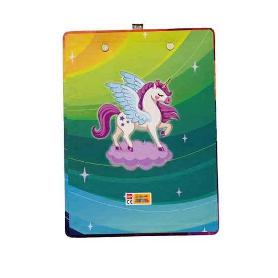 تصویر  تخته شاسی A5 برند سویل طرح یونیکورن