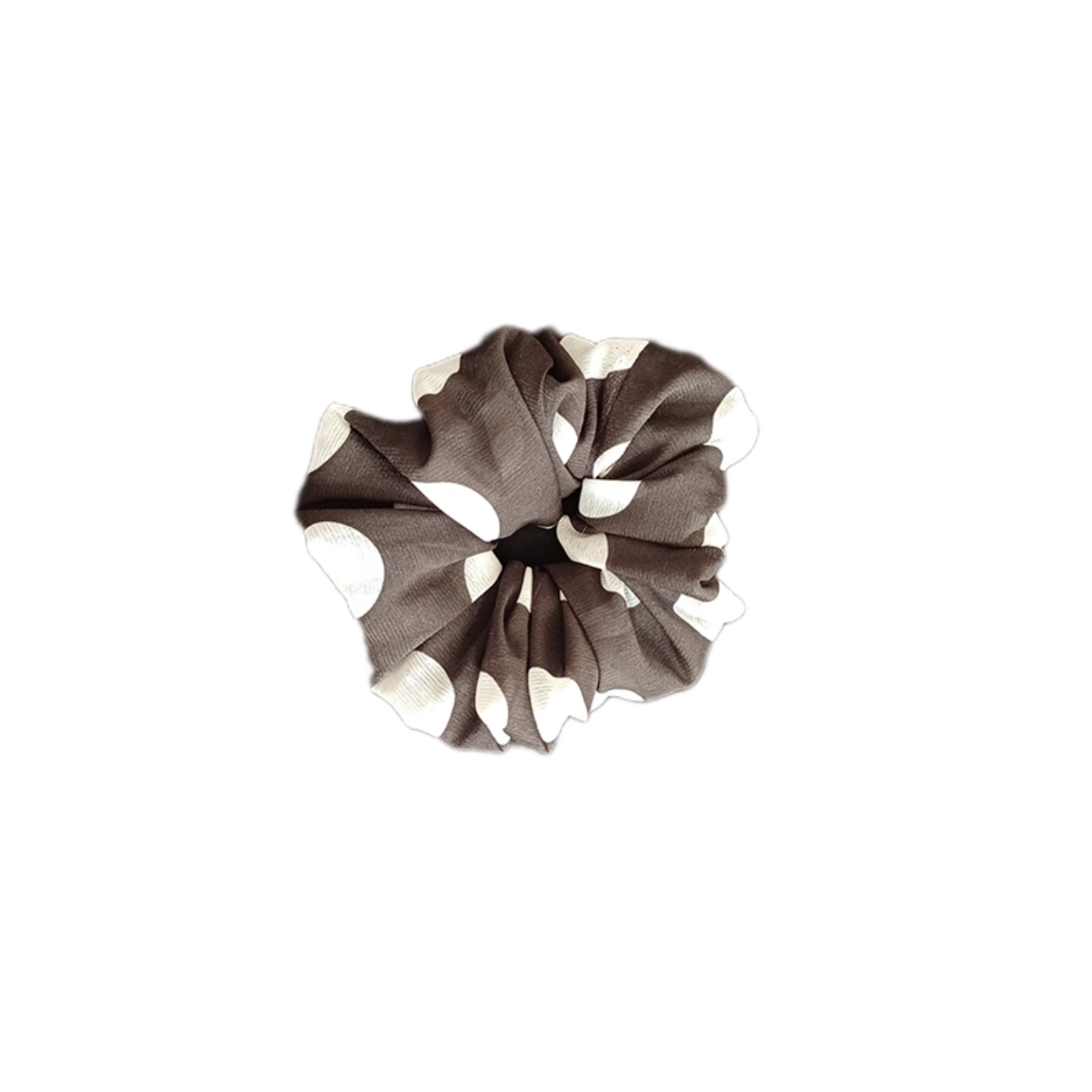 تصویر  کش مو زنانه ونوس مدل اسکرانچی معمولی طرح دایره‌ای