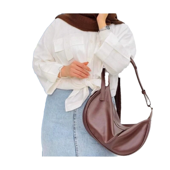 تصویر  مانتو زنانه مدل جیب صلیبی - تترون راه راه