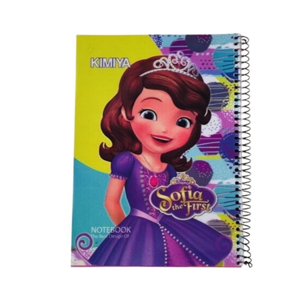 تصویر  دفتر سیمی کیمیا ۸۰ برگ | برگه سفید و کیفیت بالا