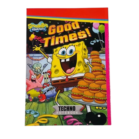 تصویر  دفتر مشق ۵۰ برگ ته‌چسب تکنو | برگه سفید و مقاوم