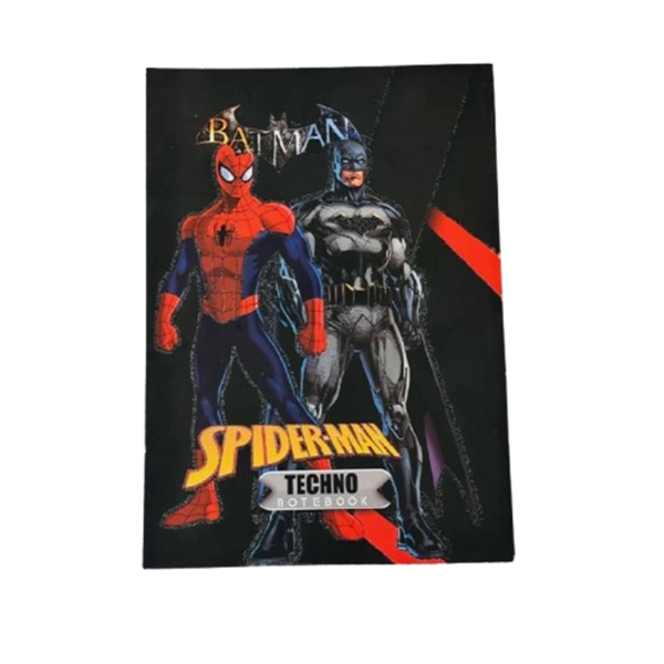 تصویر  دفتر مشق ۵۰ برگ ته‌چسب تکنو | برگه سفید و مقاوم