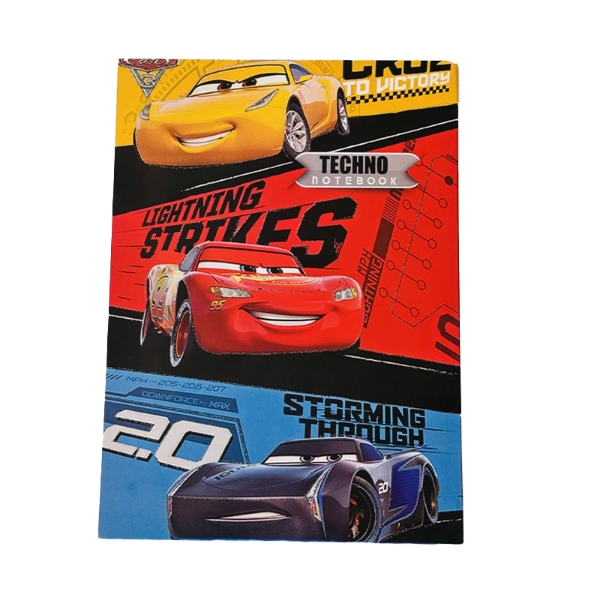 تصویر  دفتر نقاشی ۵۰ برگ ته‌چسب تکنو | برگه سفید و مقاوم برای طراحی