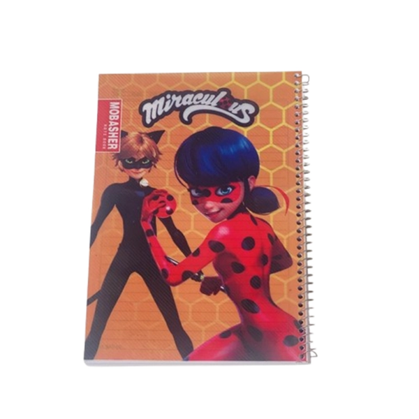 تصویر  دفتر مشق سیمی 50 برگ برند مباشر