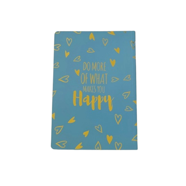 تصویر  دفتر خطی طلاکوب 50 برگ ته چسب برند سویل