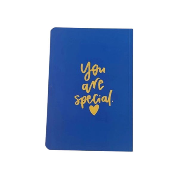 تصویر  دفتر خطی طلاکوب 50 برگ ته چسب برند سویل