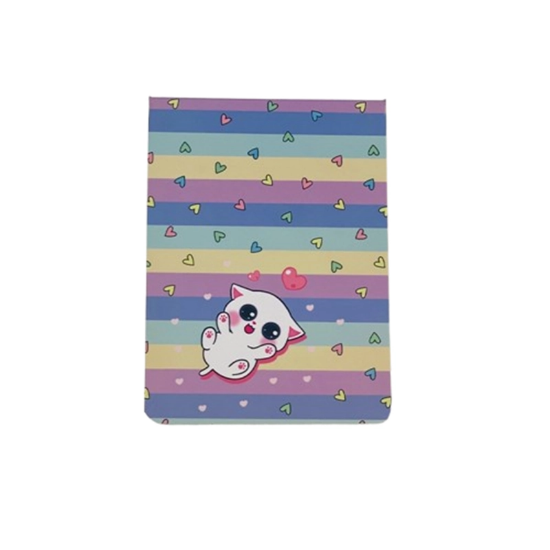 تصویر  دفترچه خطی پرفراژ دورنگ 100 برگ برند سویل