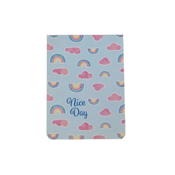 تصویر  دفترچه خطی پرفراژ دورنگ 100 برگ برند سویل