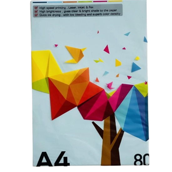 تصویر  برگه A5 رنگی