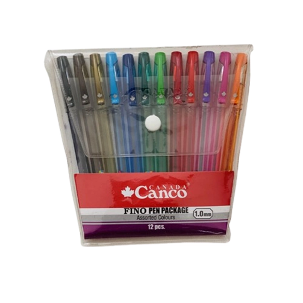 تصویر  خودکار 12 رنگ برند کنکو (CANCO)