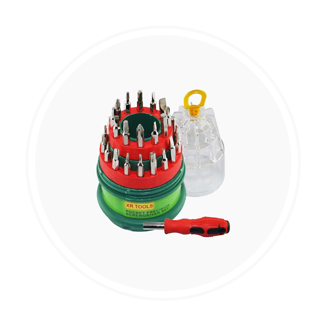 تصویر برای دسته  ابزارهای تعمیر (پیچ گوشتی، قاب بازکن)