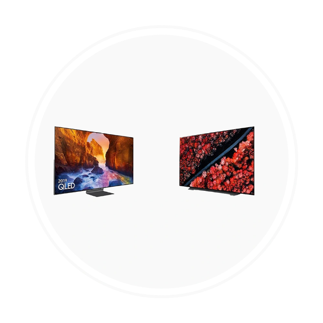 تصویر برای دسته  تلویزیون های OLED و QLED
