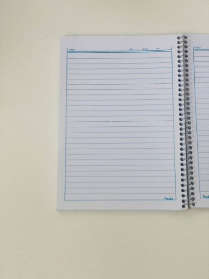 تصویر  دفتر مشق سیمی 80 برگ برند پاشا