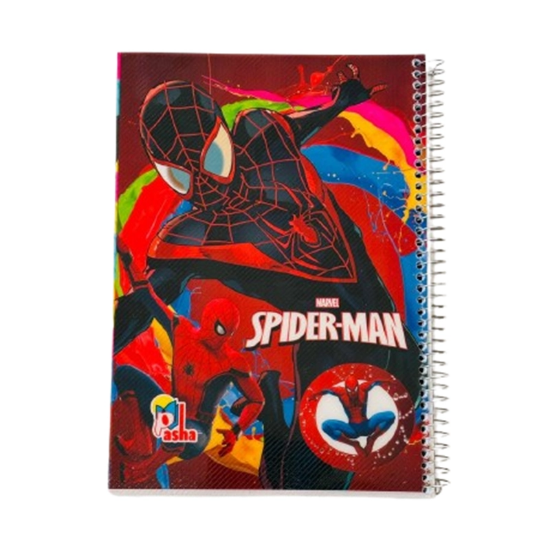 تصویر  دفتر مشق سیمی 100 برگ برند پاشا