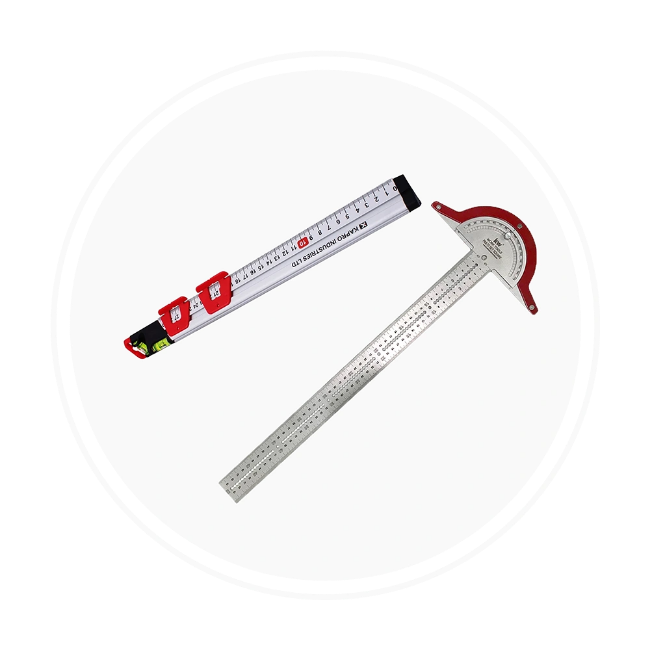 تصویر برای دسته  خط کش و گونیا