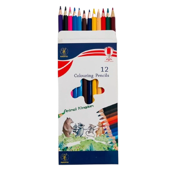 تصویر  مداد رنگی 12 تایی pengifted