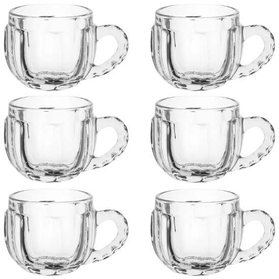 تصویر  فنجان های هامبورگ بسته 6 عددی