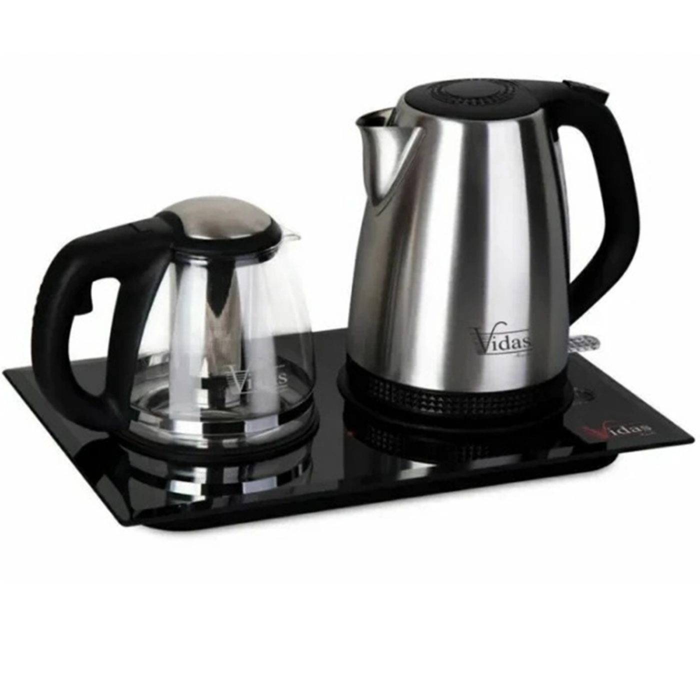 تصویر  چای ساز ویداس مدل VIR2083 با کتری استیل ظرفیت ۲ لیتر