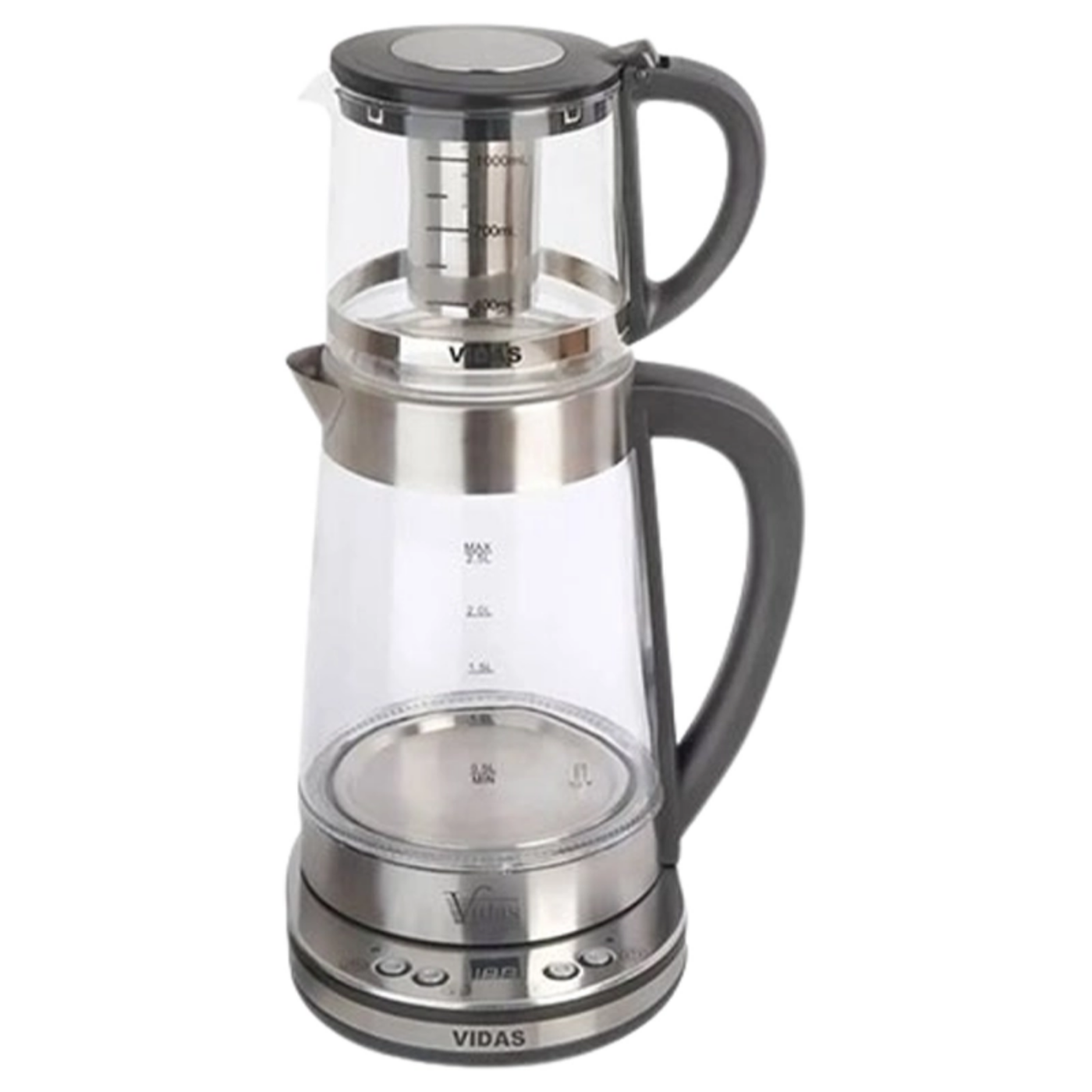 تصویر  چای ساز روی همی دیجیتالی ویداس مدل 2086