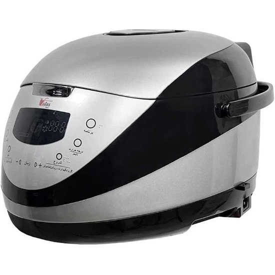 تصویر  پلوپز ویداس مدل VIR-5432 ظرفیت ۱.۸ لیتر استیل چند کاره