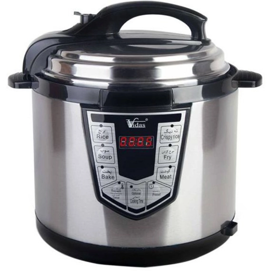 تصویر  زودپز ویداس مدل VIR5488 ظرفیت ۱.۸ لیتر استیل چند کاره