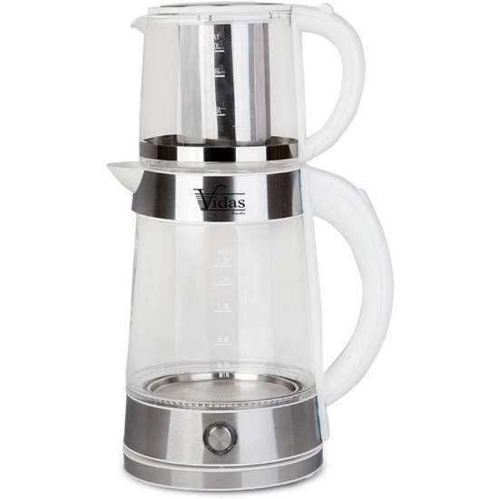 تصویر  چای ساز ویداس مدل VIR-2079  رنگ سفید