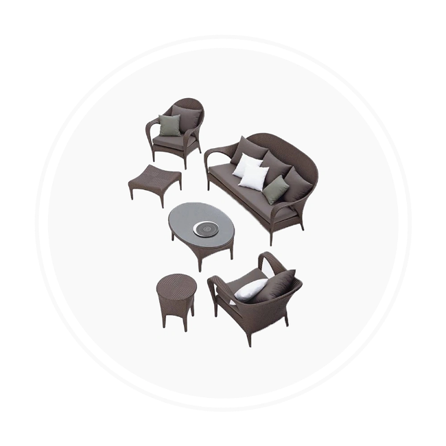 تصویر برای دسته  میز و صندلی فضای باز