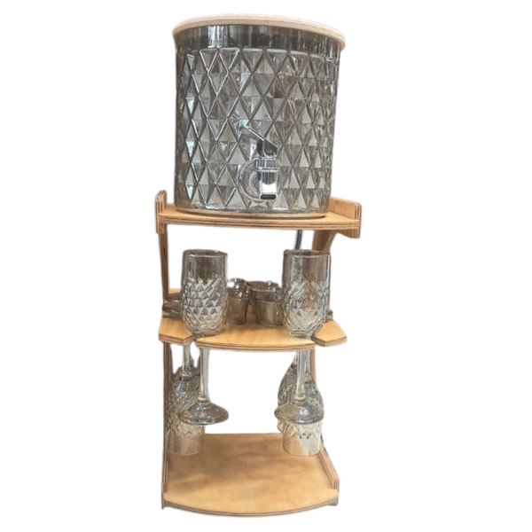 تصویر  کلمن شامپاینی دو طبقه 4 لیتری