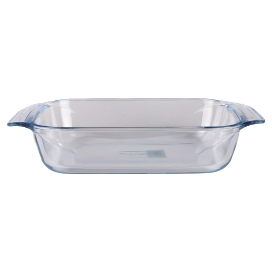 تصویر  تابه پیرکس مدل مستطیل فرانسه 2.1 لیتری