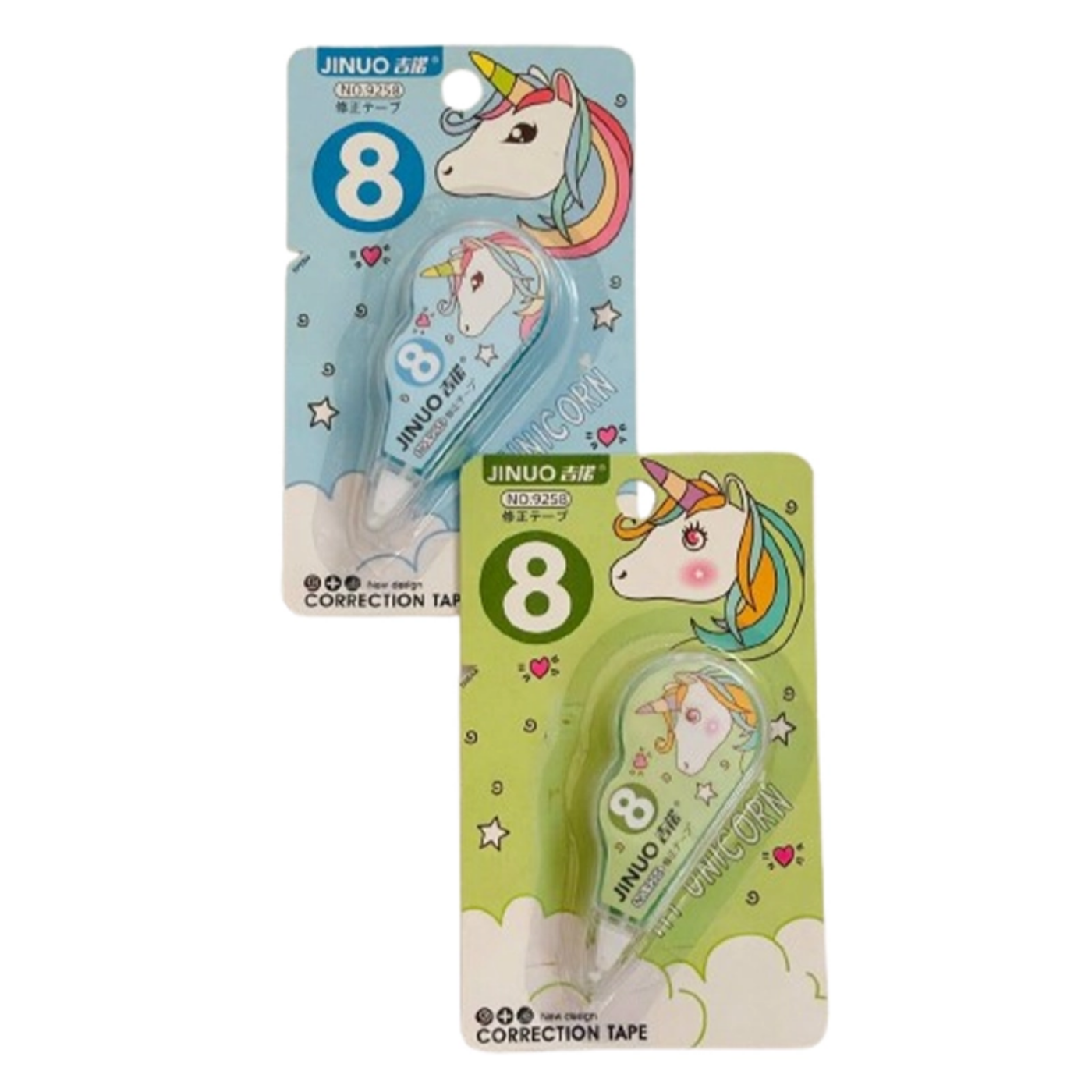 تصویر  غلط گیر نواری طرح یونیکورن