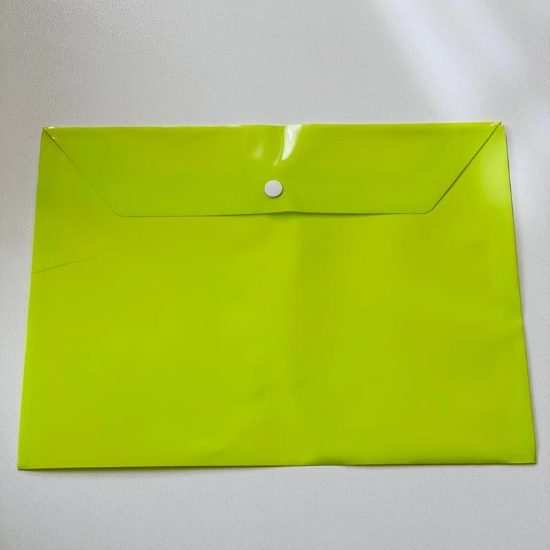 تصویر  پوشه دکمه دار A4 رنگی