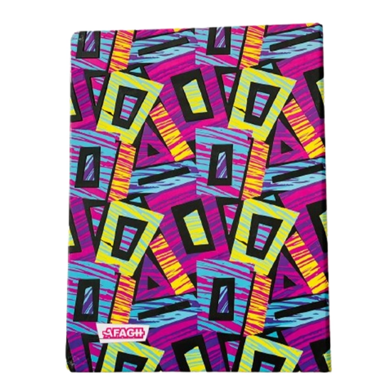 تصویر  دفتر کلاسور 100 برگ آفاق