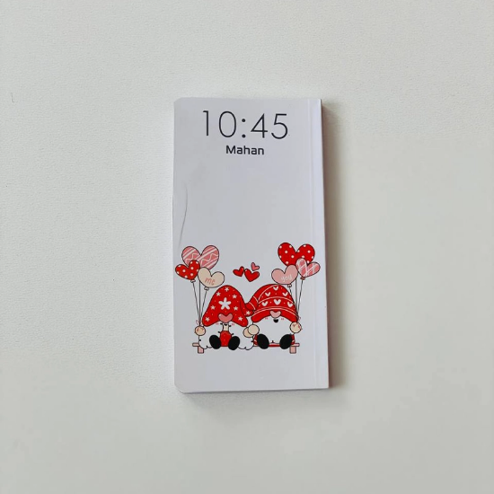 تصویر  دفترچه یادداشت طرح آیفون