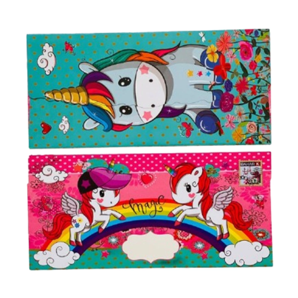 تصویر  پاکت پول طرح دار فانتزی طرح 1