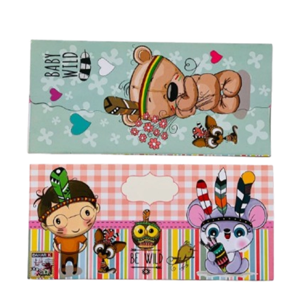 تصویر  پاکت پول طرح دار فانتزی طرح 2