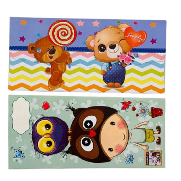 تصویر  پاکت پول طرح دار فانتزی طرح 4