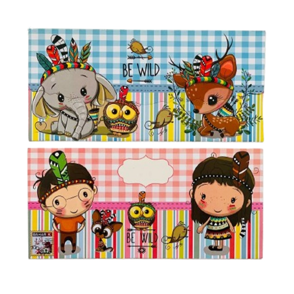 تصویر  پاکت پول طرح دار فانتزی طرح 8